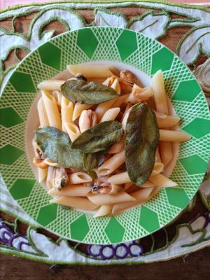 Recette Pâtes aux moules