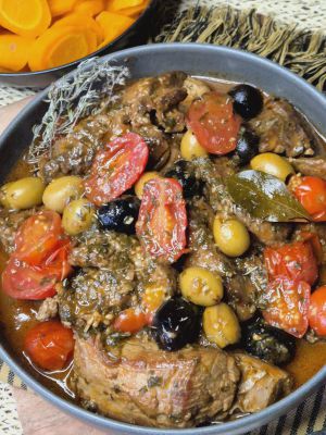 Recette Sauté de veau à la provençale