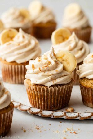 Recette My Best Banana Cupcakes