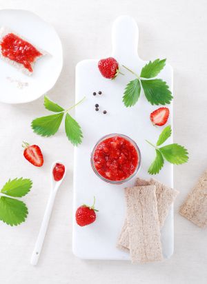 Recette Crufiture de fraises