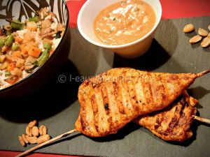 Recette Brochettes De Poulet Sauce Satay