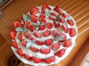 Recette Tarte aux fraises chantilly