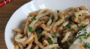 Recette Nouilles udon au beurre de cacahuètes