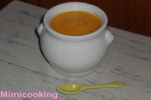 Recette Soupe de carotte