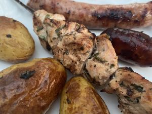 Recette Brochettes de dinde moelleuses, marinade citron et estragon