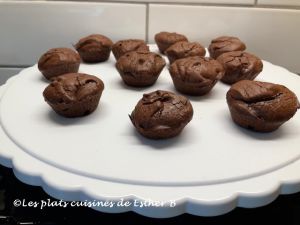 Recette Mini-brownies au chocolat noir