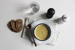 Recette Velouté de courgettes curry