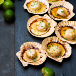 Recette Pétoncles au parmesan