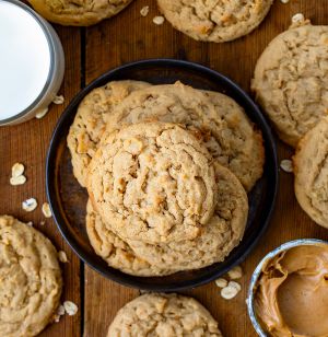 Recette Peanut Butter Oatmeal Cookies