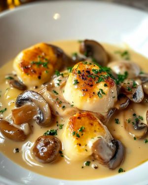 Recette Blanquette Saint-Jacques Gourmande : Recette Facile