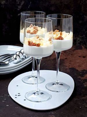 Recette Pannacotta Roquefort- poire et noix