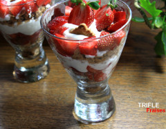 Recette Trifles aux fraises