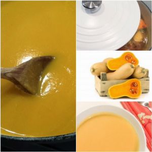 Recette Soupe : Butternut et cumin