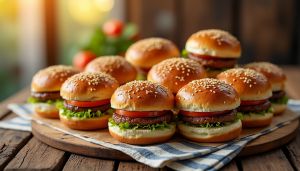 Recette Où acheter des mini pains burger à garnir pour vos soirées festives