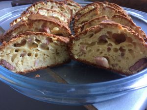 Recette Cake lardons et gruyère