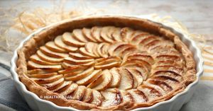 Recette Tarte aux pommes légère