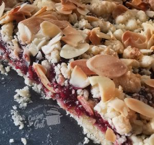 Recette Tarte façon Sbriciolata aux Figues, Reines Claude et purée de Myrtilles pour imiter mes amies