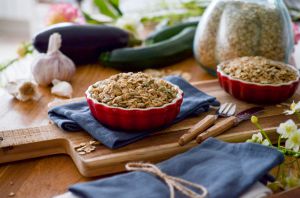 Recette Crumble de légumes à l’avoine