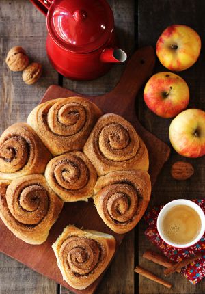 Recette Brioche roulée à la cannelle (vegan/végétale)