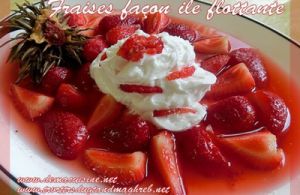 Recette Dessert aux fraises