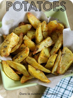 Recette Potatoes aux épices aux four – #Vegan