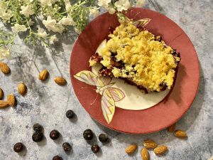 Recette Crumble pomme myrtille