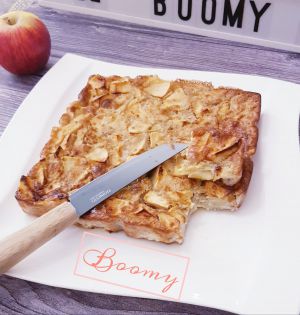 Recette Gâteau aux pommes et aux flocons d'avoine