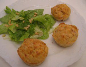 Recette Muffin jambon – fromage