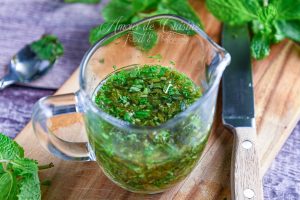 Recette Sauce à la Menthe Anglaise Maison
