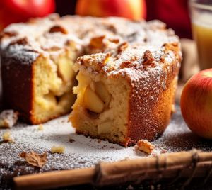 Recette Cake au Cœur de Pommes : Douceur et réconfort