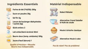 Recette Brioche maison facile : mie filante et inratable