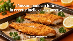 Recette Poisson pané au four : la recette facile et savoureuse