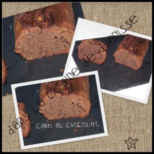 Recette Cake au chocolat