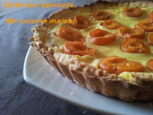 Recette Tarte aux abricots