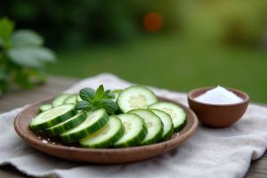 Recette Concombre: pourquoi et comment l’assaisonner avec du sel ?