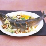 Recette Bar aux champignons et au gingembre