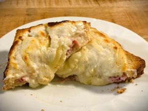 Recette Croque monsieur béchamel au comté