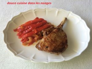 Recette Côtes de porc ibérique au vinaigre de Pineau des Charentes