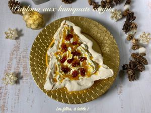 Recette Pavlova aux kumquats confits