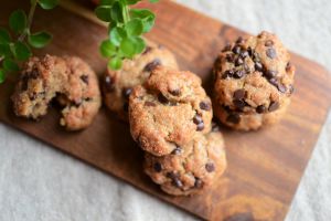 Recette Cookies végans au beurre de cacahouète et chocolat #végan