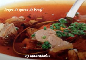 Recette Soupe de queue de boeuf