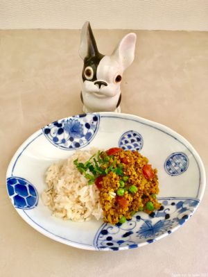 Recette Dry curry (vegan) ドライカレー