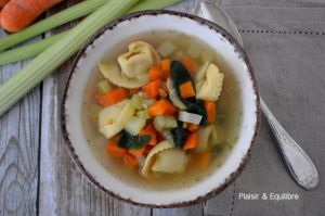 Recette Soupe de tortellini