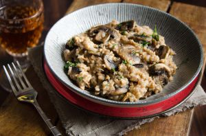 Recette Risotto sarrasin champignons