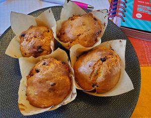 Recette Muffins mascarpone et pépites de chocolat