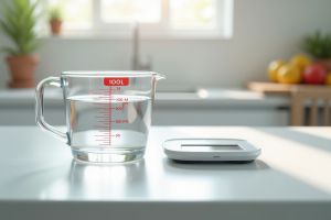 Recette Cuisine pratique : transposer 100 ml d’eau en grammes