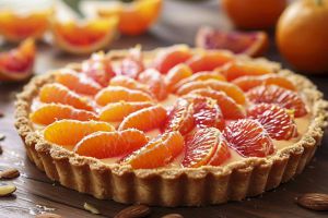 Recette Tarte clémentine-yuzu