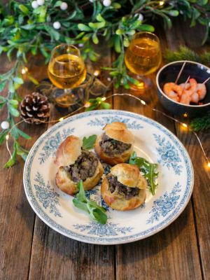 Recette Chouquettes aux foies de volailles