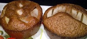 Recette Muffins chocolat poire