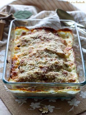Recette Gratin de ravioles au butternut & parmesan